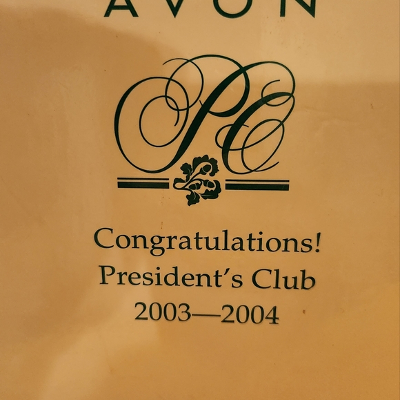 Vintage Rare Limited Edition Avon Congratulations Presidents Club 2003-2004 Beau - Picture 3 of 5